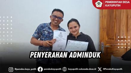 PENYERAHAN ADMINDUK
